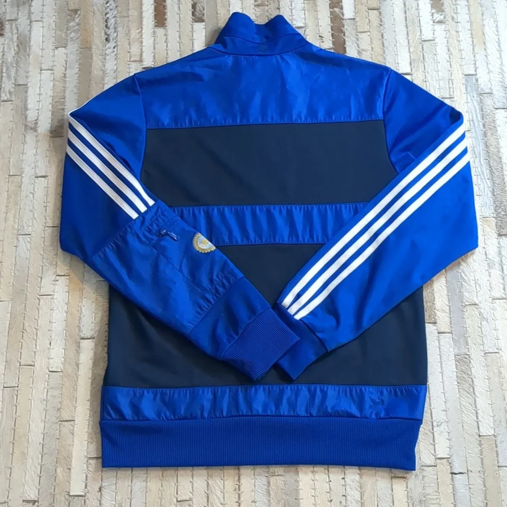 Adidas Argentina National Team 2010-2011 World Cup football soccer Track Jacket - Picture 2 of 8